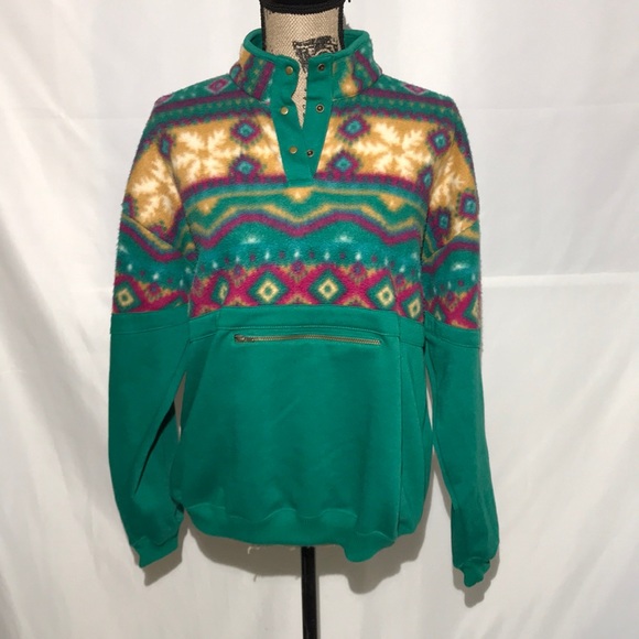 American Sportif Tops - Vintage American Sportif Pullover Zipper Pouch